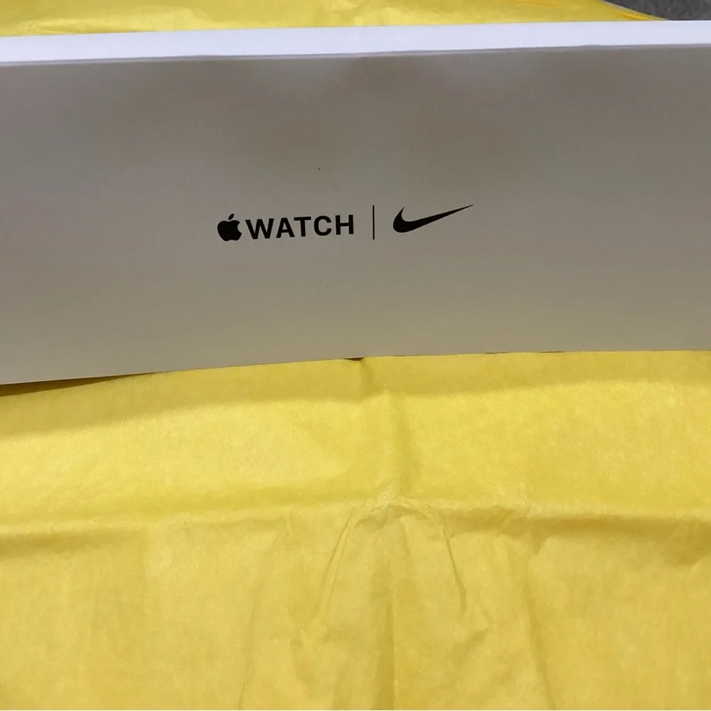 Apple Sport Band slightly used. Light grey and black S/M M/L bands.